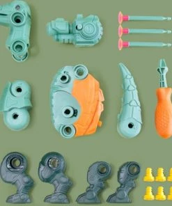Merkloos Montage Set Van 3 Dinosaurus Met Pistool, Pijltjes, Schroeven En Schroevendraaier | Leren Bouwen | STEM Speelgoed | Educatief Montessori 25 Merkloos Montage Set Van 3 Dinosaurus Met Pistool, Pijltjes, Schroeven En Schroevendraaier | Leren Bouwen | STEM Speelgoed | Educatief Montessori -leerzame-spellen Verkoopwinkel 550x610 1