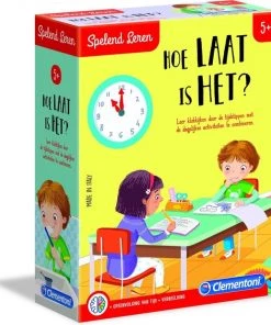 Clementoni Spelend Leren Hoe Laat Is Het? Educatief Spel