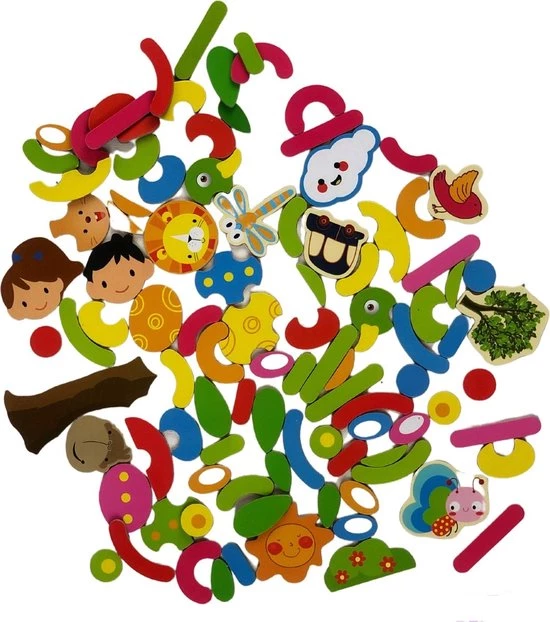 H&C Toys Sinterklaas Schoencadeau Educatief Houten Magnetische Puzzel Dubbelzijdige Schoolbord, Een Fantasierijk Speelgoed. Top Cadeau Voor Creatieve Kleuters - Kinderen 4 H&C Toys Sinterklaas Schoencadeau Educatief Houten Magnetische Puzzel Dubbelzijdige Schoolbord, Een Fantasierijk Speelgoed. Top Cadeau Voor Creatieve Kleuters - Kinderen - Afbeelding 2