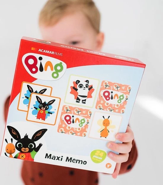Bambolino Toys - Bing Maxi Memo - Memory Spel Met Extra Grote Kaarten - Educatief Speelgoed - Geheugenspel 8 Bambolino Toys - Bing Maxi Memo - Memory Spel Met Extra Grote Kaarten - Educatief Speelgoed - Geheugenspel - Afbeelding 6