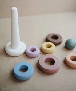 Mushie Stacking Tower Original - Stapelring Toren Pastel - Speelgoed - Stapeltoren - Stapelringen 10 Mushie Stacking Tower Original - Stapelring Toren Pastel - Speelgoed - Stapeltoren - Stapelringen -leerzame-spellen Verkoopwinkel 550x623 3