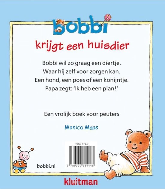 Monica Maas Bobbi - Bobbi Krijgt Een Huisdier 4 Monica Maas Bobbi - Bobbi Krijgt Een Huisdier - Afbeelding 2