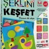 Kumtoys Montessori Speelgoed - Knutselen Meisjes - Knutselen Jongens - Knutsel Set - Spelletjes Voor Kinderen - Ik Leer Vormen - Ontdek De Vorm - Black Friday 2022
