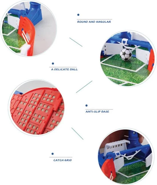 SEZGoods Mini Football Game - Tafelvoetbal - Flipperkast - Arcade - Pinball 9 SEZGoods Mini Football Game - Tafelvoetbal - Flipperkast - Arcade - Pinball - Afbeelding 7