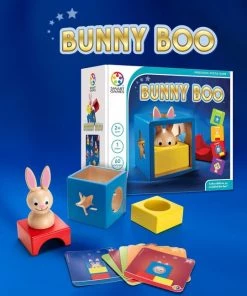 SmartGames - Bunny Boo - Houten Kleuterspel - 60 Opdrachten -leerzame-spellen Verkoopwinkel 550x648 2