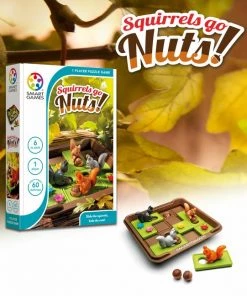 SmartGames - Squirrels Go Nuts! - 60 Opdrachten - Denkpuzzel -leerzame-spellen Verkoopwinkel 550x648