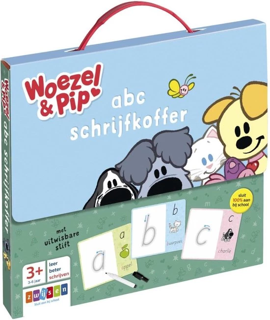 Zwijsen Woezel & Pip - Abc Schrijfkoffer 3 Zwijsen Woezel & Pip - Abc Schrijfkoffer