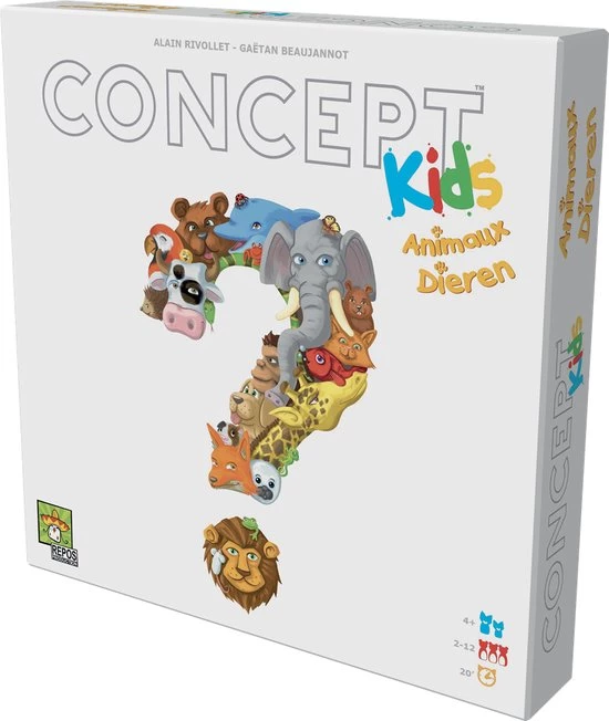 Repos Production Concept Kids Dieren - Bordspel 6 Repos Production Concept Kids Dieren - Bordspel - Afbeelding 4