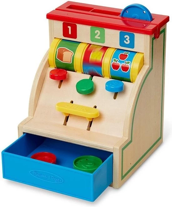 Melissa & Doug Houten Kassa 4 Melissa & Doug Houten Kassa - Afbeelding 2