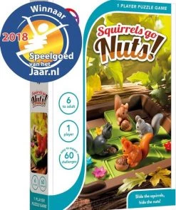 SmartGames - Squirrels Go Nuts! - 60 Opdrachten - Denkpuzzel -leerzame-spellen Verkoopwinkel 550x686