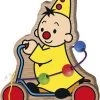 Bambolino Toys - Bumba Houten Trekfiguur - Educatief Speelgoed - Goed Voor De Motoriek
