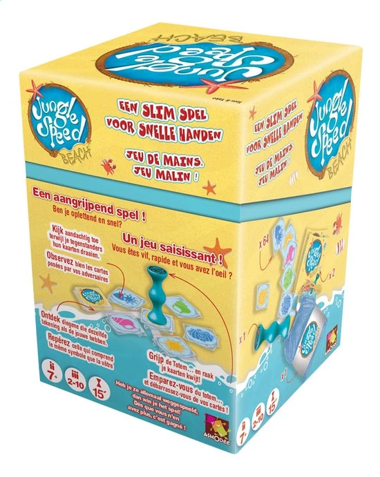 Zygomatic Board Game Studio Jungle Speed Beach - Kaartspel 5 Zygomatic Board Game Studio Jungle Speed Beach - Kaartspel - Afbeelding 3