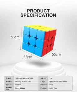 MoYu Speed Cube 3x3 - Verstelbaar - Magic Cube - Puzzelkubus -leerzame-spellen Verkoopwinkel 550x694 2