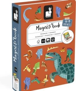 Janod Magneetboek Dinosaurussen 50st 3-8jr -leerzame-spellen Verkoopwinkel 550x695