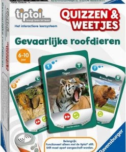 Ravensburger Tiptoi? Quizzen & Weetjes Roofdieren - Leersysteem 13 Ravensburger Tiptoi? Quizzen & Weetjes Roofdieren - Leersysteem -leerzame-spellen Verkoopwinkel 550x709 1