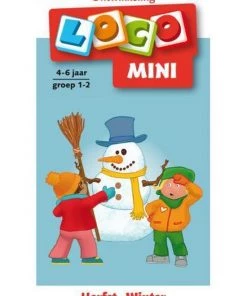 Noordhoff Uitgevers B.V. , Loco Mini - Boekje - Herfst & Winter - 4/6 Jaar - Groep 1/2 -leerzame-spellen Verkoopwinkel 550x710 2