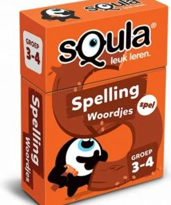 Identity Games Squla Spelling/ Woordjes Groep 3-4 Educatief Kaartspel -leerzame-spellen Verkoopwinkel 550x712