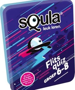Identity Games Squla Flitsquiz Groep 6 7 8 - Educatief Kaartspel