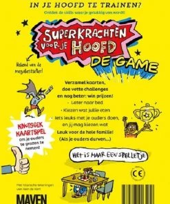 Superkrachten Voor Je Hoofd: De Game - Educatief Kaartspel -leerzame-spellen Verkoopwinkel 550x718