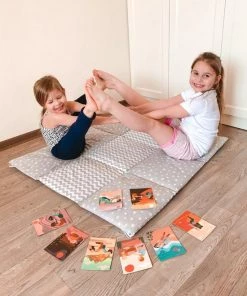IMYOGI Partner Yoga Kaarten Voor Kinderen - Kinderyoga Kaarten - Kindercadeautje - Yoga Mat Accessoires - Yoga Boek - Kids Yoga Cards - Kindercadeautje Voor Kinderen -leerzame-spellen Verkoopwinkel 550x722 2