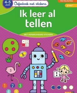 ZNU Oefenboek Met Stickers - Ik Leer Al Tellen (4-5 J.)