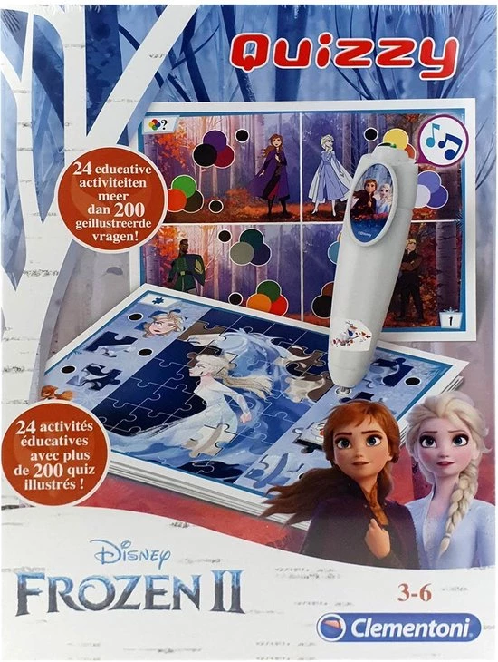 Clementoni Education Clementoni - Quizzy Frozen 2, Educatief Spel, 4-6 Jaar - 66899 9 Clementoni Education Clementoni - Quizzy Frozen 2, Educatief Spel, 4-6 Jaar - 66899 - Afbeelding 7