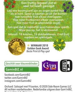 Gam'inBIZ Orchard: Solospel Met 9 Kaarten - Kaartspel - Solitaire 8 Gam'inBIZ Orchard: Solospel Met 9 Kaarten - Kaartspel - Solitaire -leerzame-spellen Verkoopwinkel 550x731 1