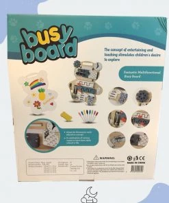 Droom Stapelbed Activiteitenbord - Montessori - Busy Board - Educatief - Ontdekbord - Speelbord - Hout - Speelgoed 3 Jaar -leerzame-spellen Verkoopwinkel 550x733 34