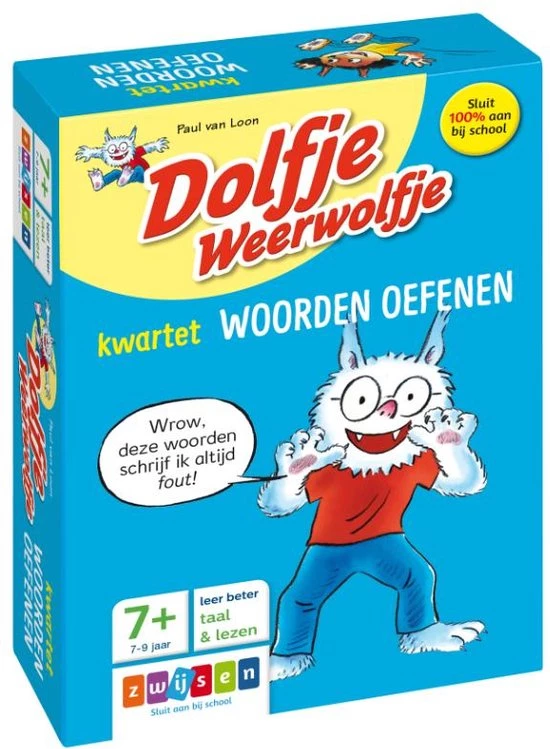 Paul Van Loon Dolfje Weerwolfje - Kwartet Woorden Oefenen 3 Paul Van Loon Dolfje Weerwolfje - Kwartet Woorden Oefenen