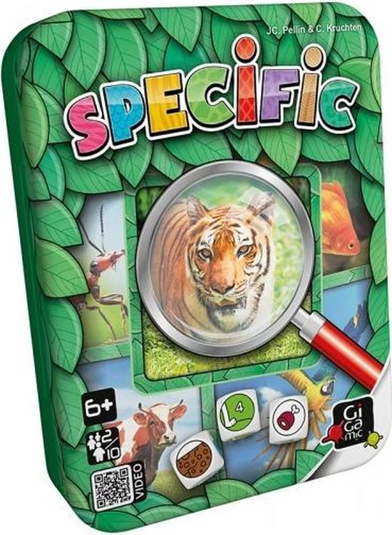 Gigamic 999 Games Specific - Breinbreker In Tinnen Blikje 3 Gigamic 999 Games Specific - Breinbreker In Tinnen Blikje