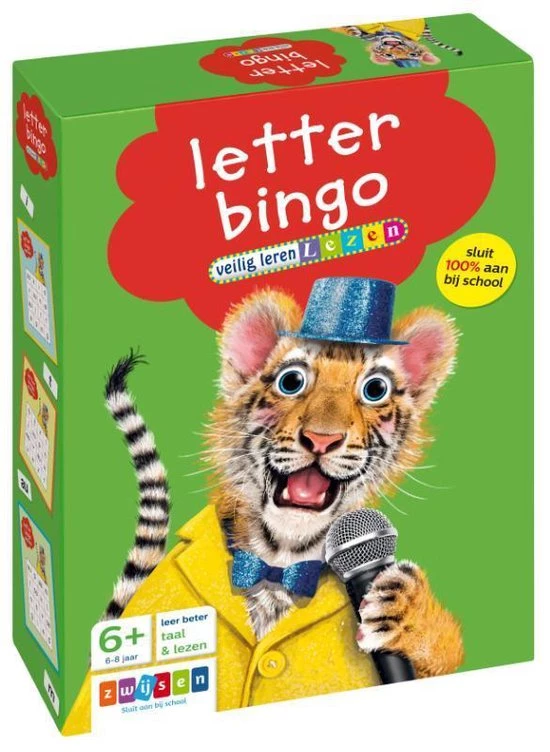 Zwijsen Veilig Leren Lezen Edutainment - Letterbingo Veilig Leren Lezen 3 Zwijsen Veilig Leren Lezen Edutainment - Letterbingo Veilig Leren Lezen