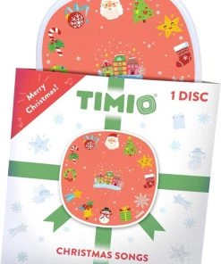 TIMIO Kerstliedjes Disk - 12 Nederlandse Kerstliedjes Of 96 Internationale Kerstliedjes - Voor TIMIO De Interactieve En Educative Audio-Speler - In 8 Talen - Educatief Speelgoed
