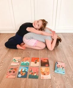 IMYOGI Partner Yoga Kaarten Voor Kinderen - Kinderyoga Kaarten - Kindercadeautje - Yoga Mat Accessoires - Yoga Boek - Kids Yoga Cards - Kindercadeautje Voor Kinderen -leerzame-spellen Verkoopwinkel 550x759 3
