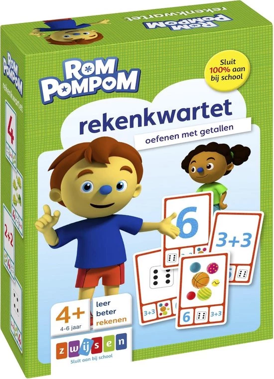Zwijsen Rompompom - Rekenkwartet 3 Zwijsen Rompompom - Rekenkwartet