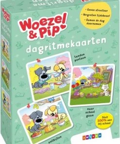 Uitgeverij Zwijsen Woezel & Pip - Dagritmekaarten 3-6 Jaar