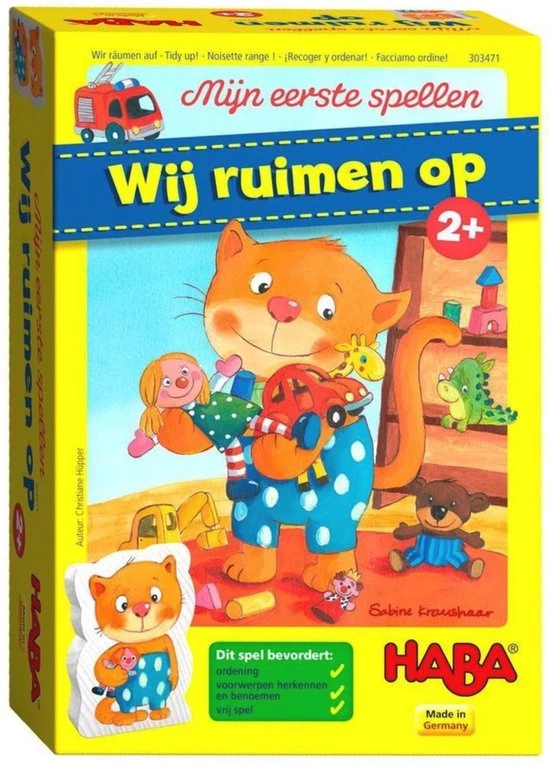 Haba Kinderspel Wij Ruimen Op (nl) 8 Haba Kinderspel Wij Ruimen Op (nl) - Afbeelding 6