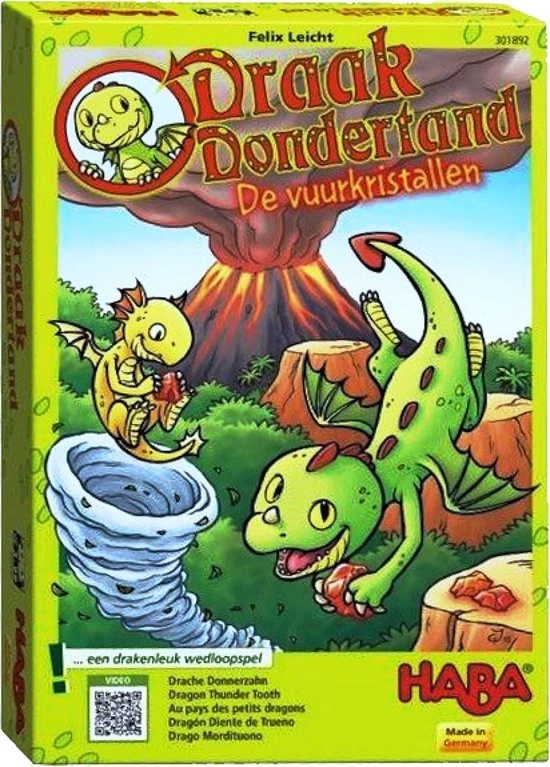 Haba Spel - Draak Dondertand - De Vuurkristallen 301892 7 Haba Spel - Draak Dondertand - De Vuurkristallen 301892 - Afbeelding 5