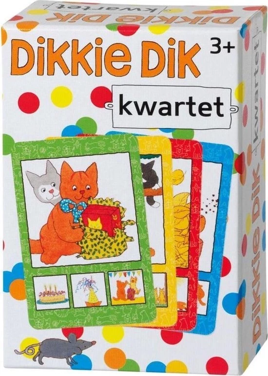 Bambolino Toys & Dikkie Dik Dikkie Dik Kwartet - Kaartspel 5 Bambolino Toys & Dikkie Dik Dikkie Dik Kwartet - Kaartspel - Afbeelding 3