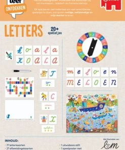 Ik Leer Ontdekken Letters - Educatief Spel -leerzame-spellen Verkoopwinkel 550x774