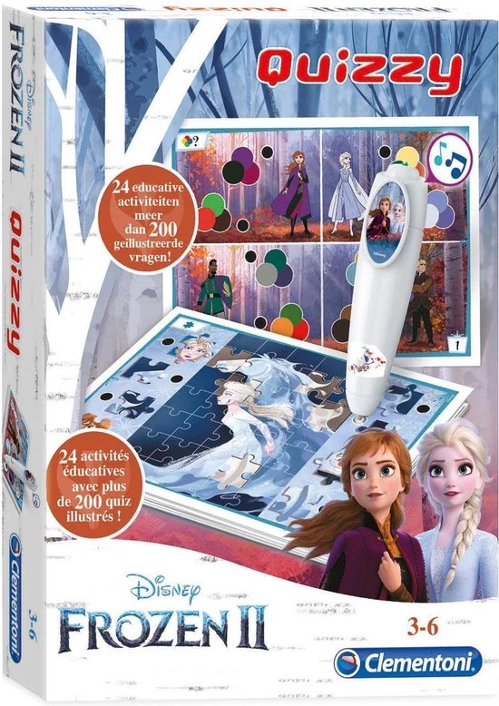 Clementoni Education Clementoni - Quizzy Frozen 2, Educatief Spel, 4-6 Jaar - 66899 10 Clementoni Education Clementoni - Quizzy Frozen 2, Educatief Spel, 4-6 Jaar - 66899 - Afbeelding 8