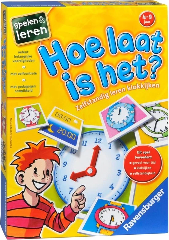 Ravensburger Hoe Laat Is Het? - Leerspel 9 Ravensburger Hoe Laat Is Het? - Leerspel - Afbeelding 7