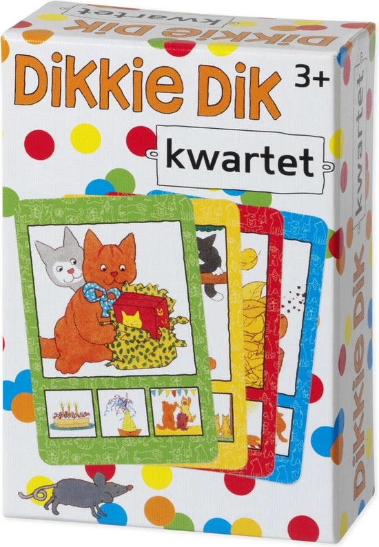 Bambolino Toys & Dikkie Dik Dikkie Dik Kwartet - Kaartspel 7 Bambolino Toys & Dikkie Dik Dikkie Dik Kwartet - Kaartspel - Afbeelding 5