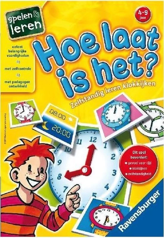 Ravensburger Hoe Laat Is Het? - Leerspel 10 Ravensburger Hoe Laat Is Het? - Leerspel - Afbeelding 8