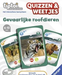 Ravensburger Tiptoi? Quizzen & Weetjes Roofdieren - Leersysteem 10 Ravensburger Tiptoi? Quizzen & Weetjes Roofdieren - Leersysteem -leerzame-spellen Verkoopwinkel 550x797 1