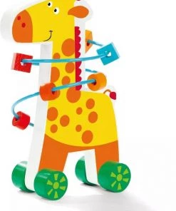 ACool Toy 3-in-1 Montessori Speelgoed Box Giraffe - Sensorisch - Baby Speelgoed - Telraam - Vormenstoof - 1 Tot 4 Jaar -leerzame-spellen Verkoopwinkel 550x799 1