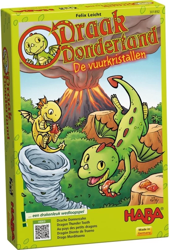Haba Spel - Draak Dondertand - De Vuurkristallen 301892 6 Haba Spel - Draak Dondertand - De Vuurkristallen 301892 - Afbeelding 4