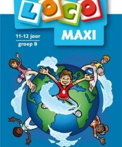 Schrijver Loco Maxi - Boekje - Topografie Wereld - 9/12 Jaar