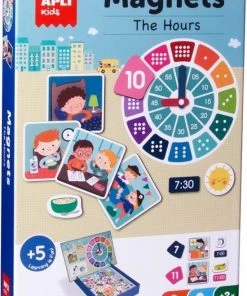 Apli Kids Leren Klokkijken Magneetspel
