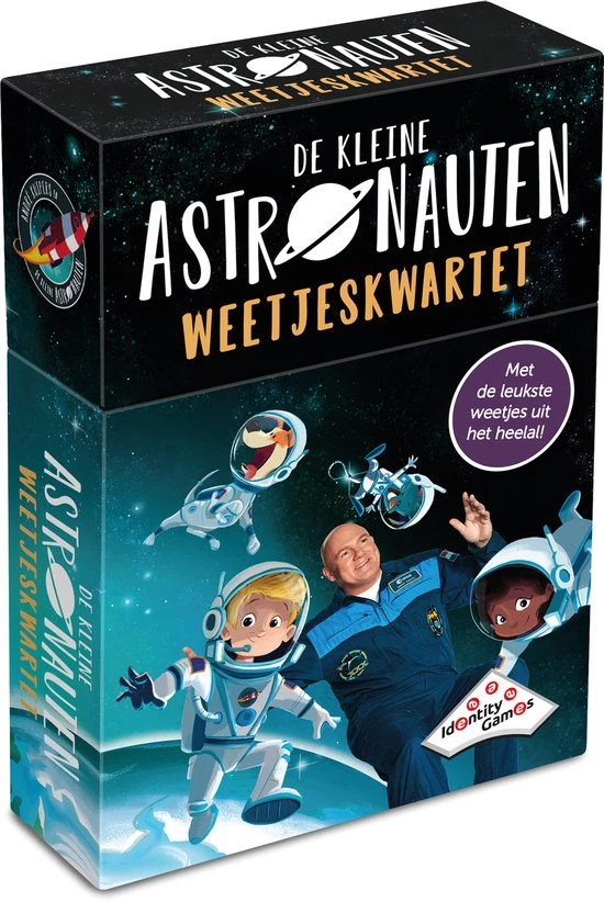 Identity Games Kleine Astronauten Weetjes Kwartet 4 Identity Games Kleine Astronauten Weetjes Kwartet - Afbeelding 2