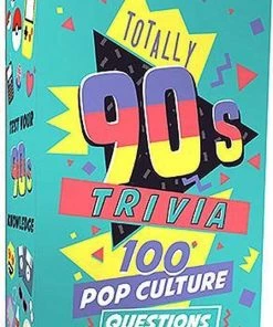 Gift Republic Totally 90s Quiz - Trivia Quiz - Hoeveel Weet Jij Van De Jaren 90?